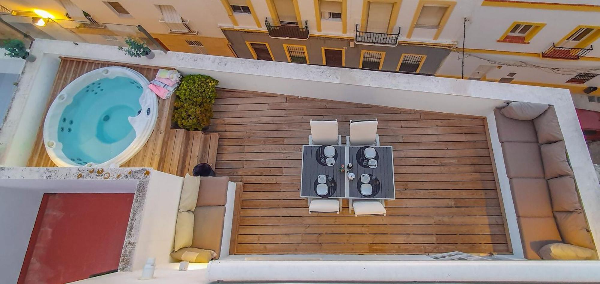 Apartamento Penthouse With Jacuzzi, And Garaje Grupo Ac Gestion Cádiz Exterior foto