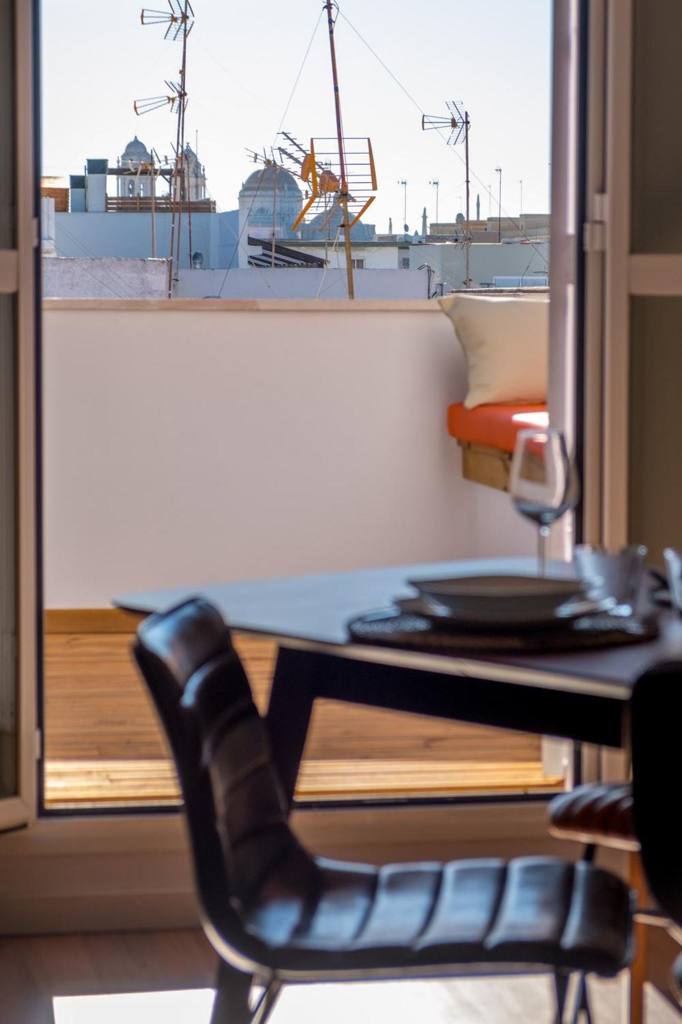 Apartamento Penthouse With Jacuzzi, And Garaje Grupo Ac Gestion Cádiz Exterior foto