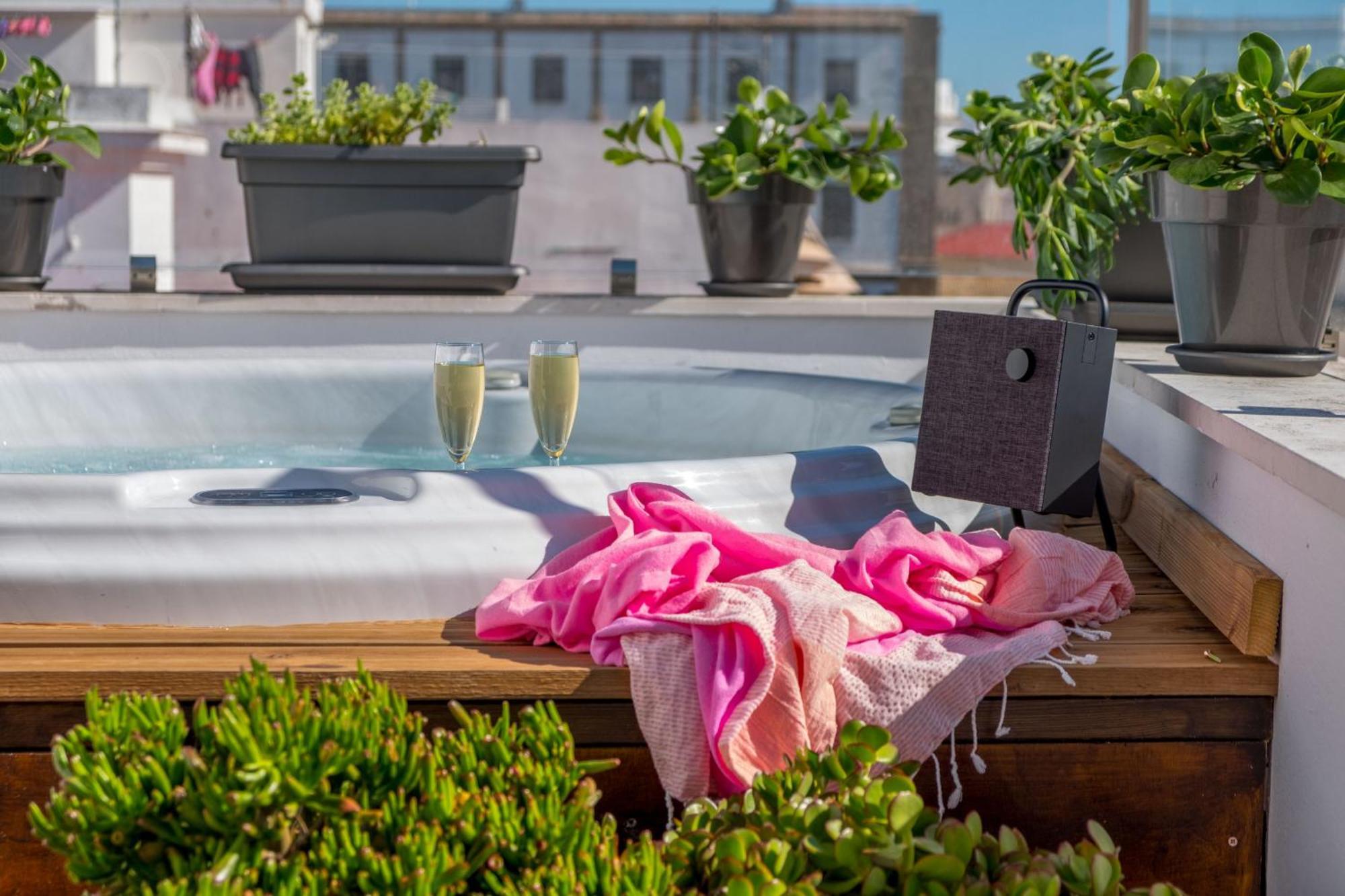 Apartamento Penthouse With Jacuzzi, And Garaje Grupo Ac Gestion Cádiz Exterior foto